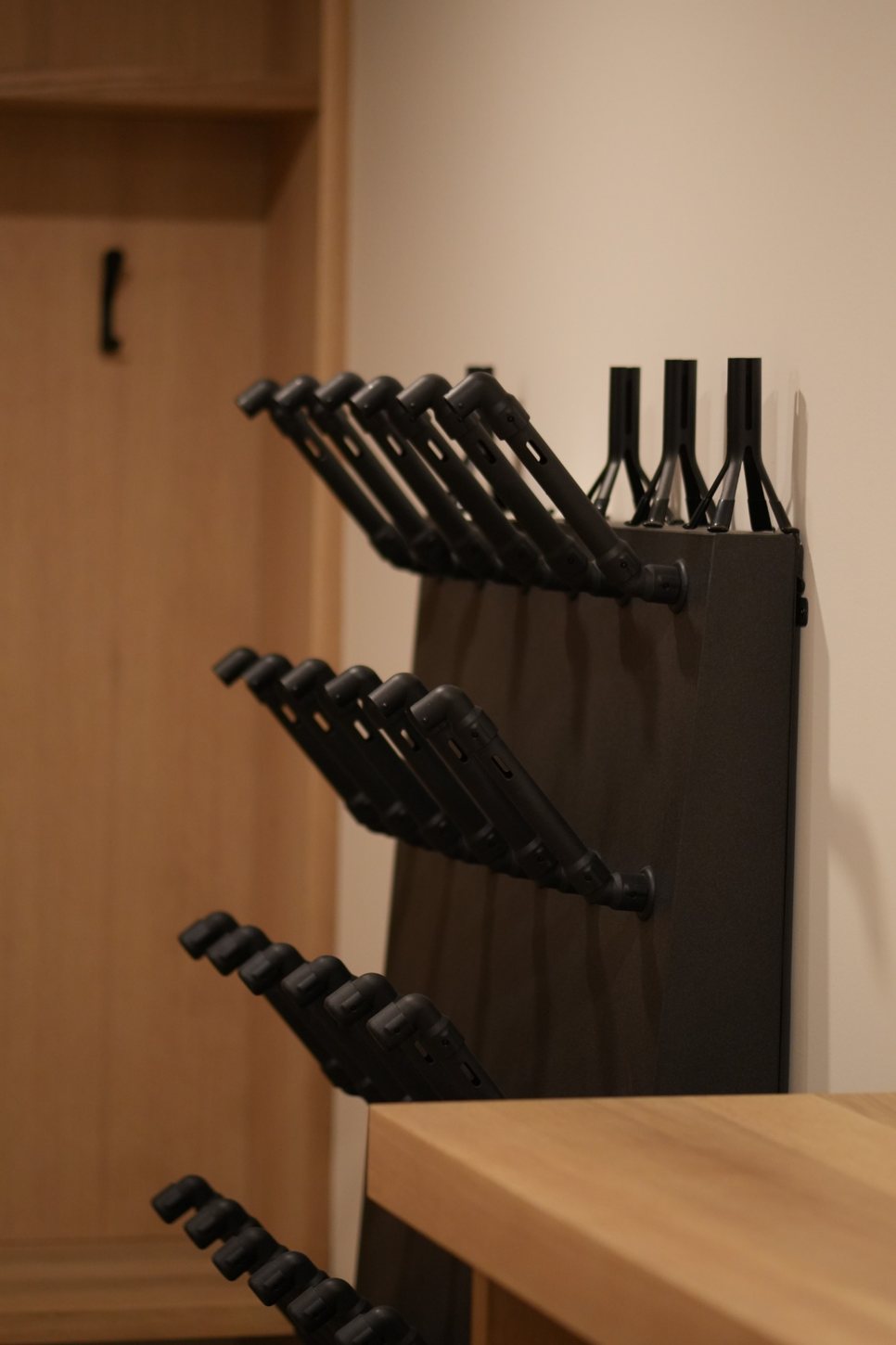 Ski locker room